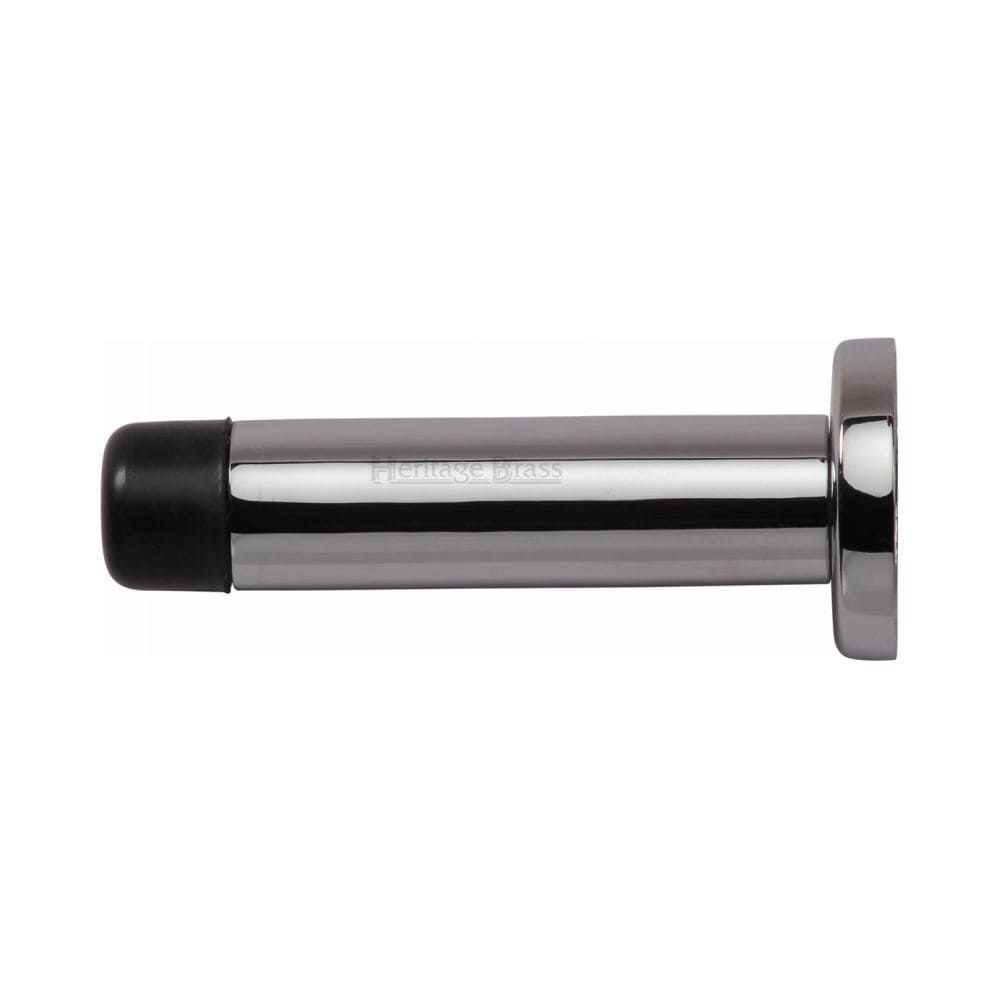 Heritage Brass Door Furniture Polished Chrome / Projection Door Stop Heritage Brass - Projection Door Stop 2 1/2" Polished Chrome Finish
