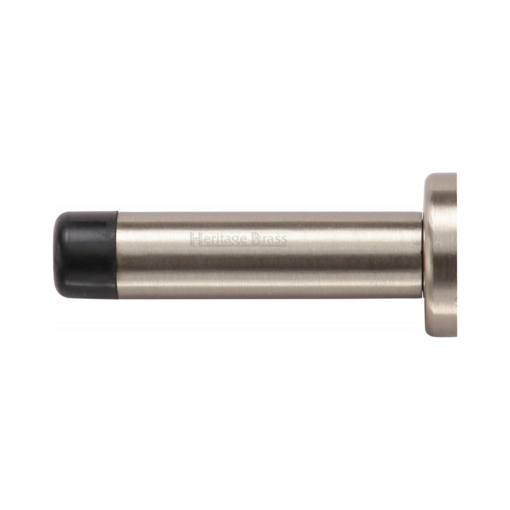 Heritage Brass Door Furniture Satin Nickel / Projection Door Stop Heritage Brass - Projection Door Stop 2 1/2" Satin Nickel Finish