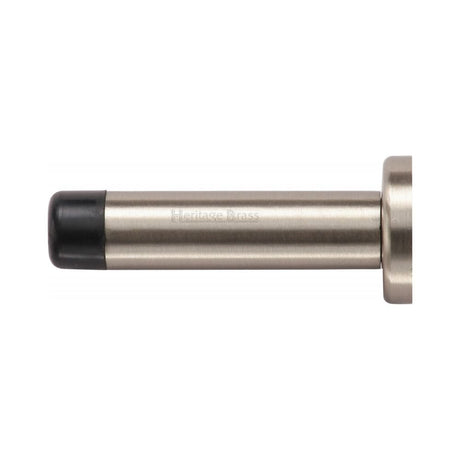 Heritage Brass Door Furniture Satin Nickel / Projection Door Stop Heritage Brass - Projection Door Stop 2 1/2" Satin Nickel Finish
