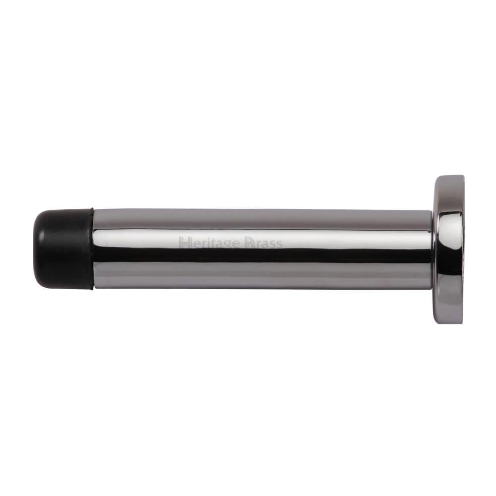 Heritage Brass Door Furniture Polished Chrome / Projection Door Stop Heritage Brass - Projection Door Stop 3" Polished Chrome Finish