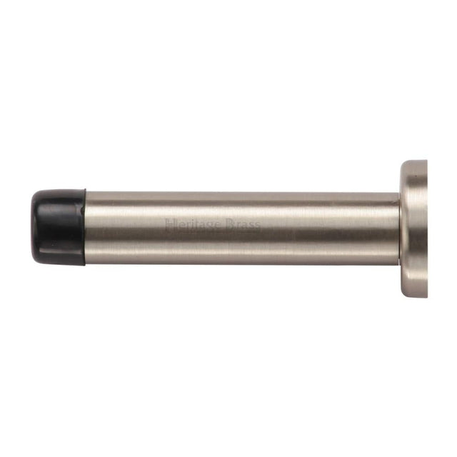 Heritage Brass Door Furniture Satin Nickel / Projection Door Stop Heritage Brass - Projection Door Stop 3" Satin Nickel Finish