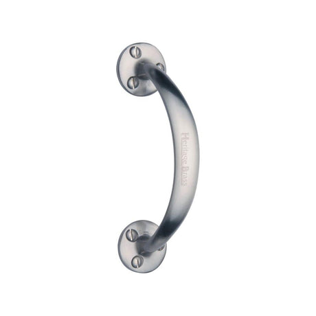 Heritage Brass Door Furniture Satin Chrome / Pull Handles (Face Fix) Heritage Brass - Pull Handle Satin Chrome Finish
