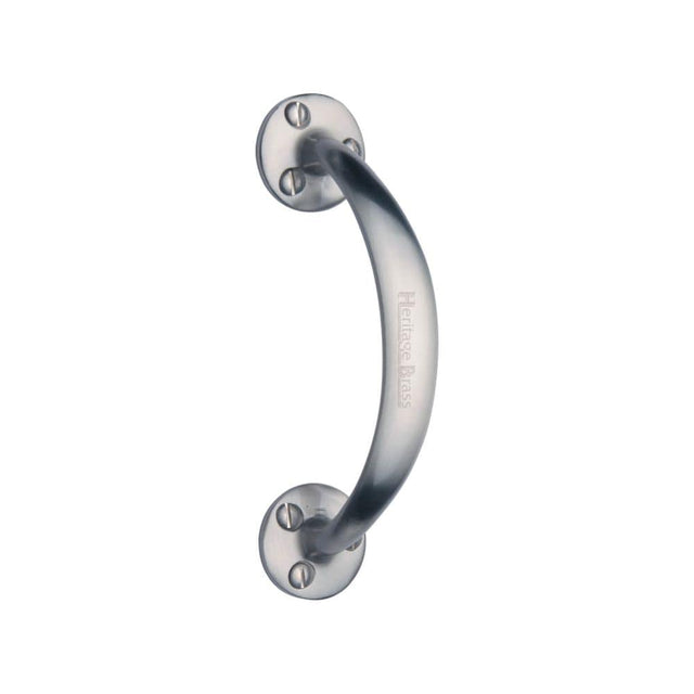 Heritage Brass Door Furniture Satin Chrome / Pull Handles (Face Fix) Heritage Brass - Pull Handle Satin Chrome Finish