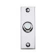 Heritage Brass Door Furniture Polished Chrome / Rectangular Bell Push Heritage Brass - Rectangular Bell Push Polished Chrome finish