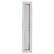 Heritage Brass Door Furniture Satin Chrome / Flush Handle / Rectangular Heritage Brass - Reeded Rectangular Flush Pull 300 x 58mm Satin Chrome Finish