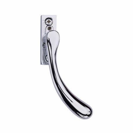 Heritage Brass Window Furniture Polished Chrome / Right Hand / Yes Heritage Brass - Right-Handed Espagnolette Handle Ball Design Polished Chrome finish