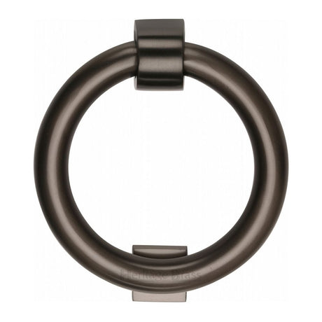Heritage Brass Door Furniture Matt Bronze / Ring Door Knocker Heritage Brass - Ring Knocker Matt Bronze Finish
