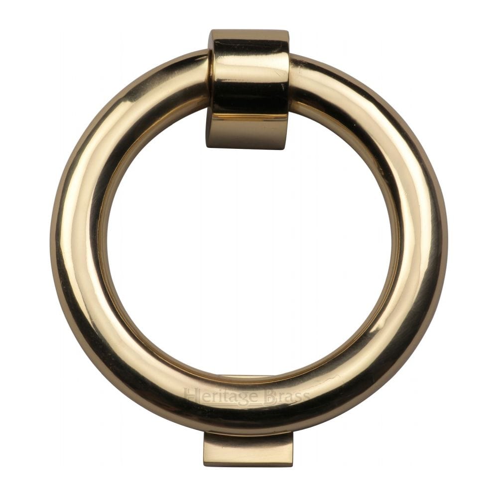Heritage Brass Door Furniture Polished Brass / Ring Door Knocker Heritage Brass - Ring Knocker Polished Brass Finish