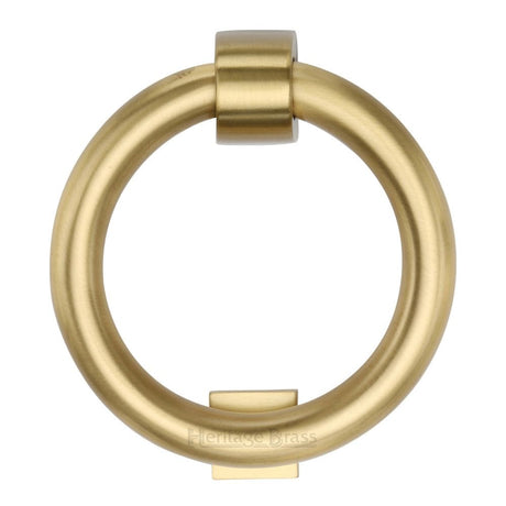 Heritage Brass Door Furniture Satin Brass / Ring Door Knocker Heritage Brass - Ring Knocker Satin Brass Finish
