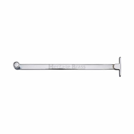 Heritage Brass Window Furniture Polished Chrome / Roller Arm Stay Heritage Brass - Roller Arm Stay 150mm Polished Chrome Finish