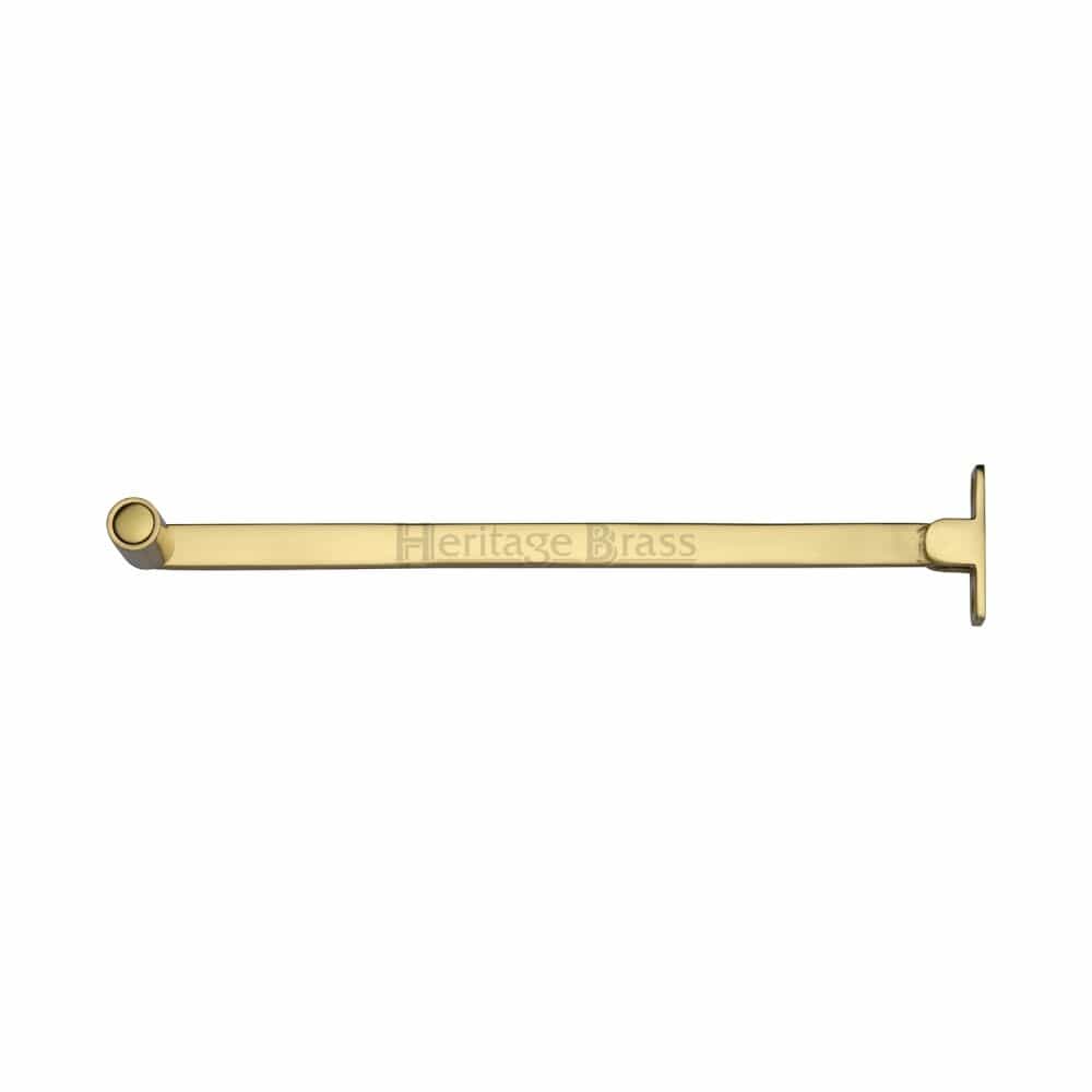 Heritage Brass Window Furniture Polished Brass / Roller Arm Stay Heritage Brass - Roller Arm Stay 254mm Polished Brass Finish