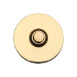 Heritage Brass Door Furniture Polished Brass / Round Bell Push Heritage Brass - Round Bell Push Polished Brass finish