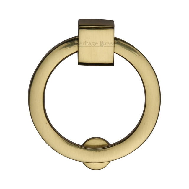 Heritage Brass Cabinet Hardware Polished Brass / Cabinet Drop Pulls Heritage Brass - Round Drop Pull 50mm Polished Brass Finish