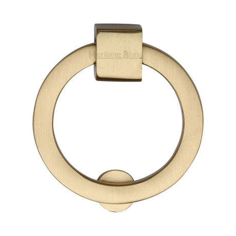 Heritage Brass Cabinet Hardware Satin Brass / Cabinet Drop Pulls Heritage Brass - Round Drop Pull 50mm Satin Brass Finish
