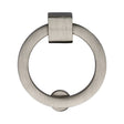 Heritage Brass Cabinet Hardware Satin Nickel / Cabinet Drop Pulls Heritage Brass - Round Drop Pull 50mm Satin Nickel Finish