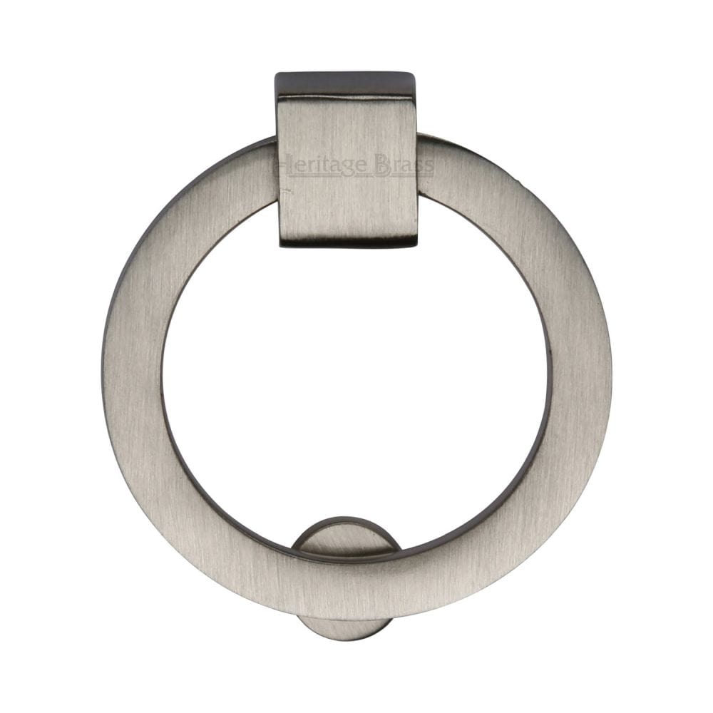 Heritage Brass Cabinet Hardware Satin Nickel / Cabinet Drop Pulls Heritage Brass - Round Drop Pull 50mm Satin Nickel Finish