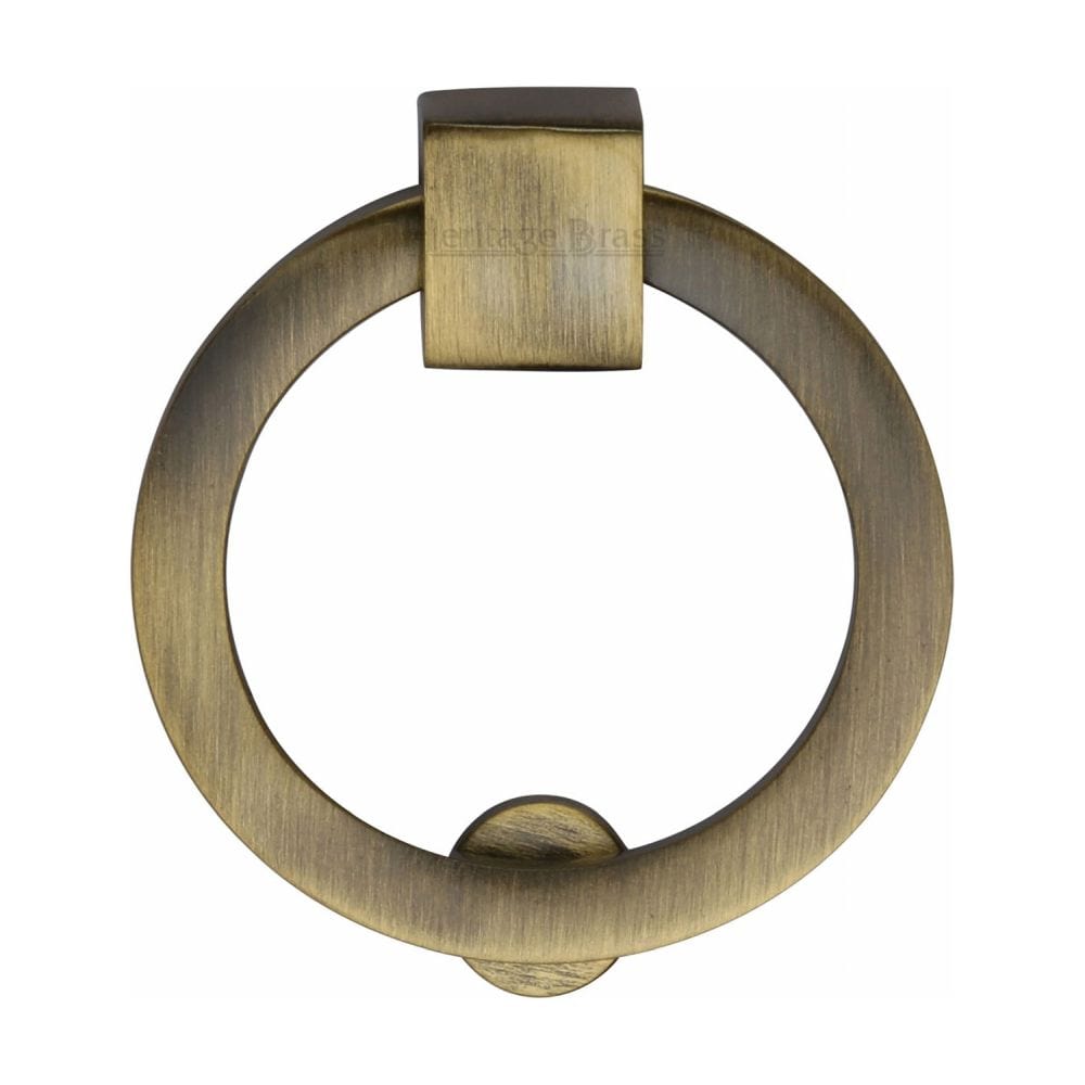 Heritage Brass Cabinet Hardware Antique Brass / Cabinet Drop Pulls Heritage Brass - Round Drop Pull 63mm Antique Brass Finish
