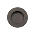 Heritage Brass Door Furniture Matt Bronze / Flush Handle / Round Heritage Brass - Round Flush Pull Matt Bronze Finish