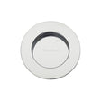 Heritage Brass Door Furniture Polished Chrome / Flush Handle / Round Heritage Brass - Round Flush Pull Polished Chrome Finish