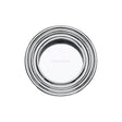 Heritage Brass Door Furniture Polished Chrome / Flush Handle / Round Heritage Brass - Round Reeded Flush Pull Polished Chrome Finish