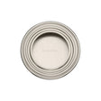 Heritage Brass Door Furniture Satin Nickel / Flush Handle / Round Heritage Brass - Round Reeded Flush Pull Satin Nickel Finish
