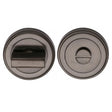 Heritage Brass Door Furniture Matt Bronze / Yes Heritage Brass - Round Turn & Release Cylinder with stepped edge Matt