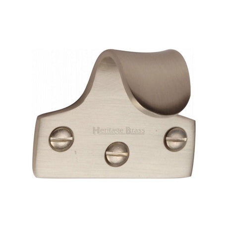 Heritage Brass Window Furniture Satin Nickel / Sash Window Lifts Heritage Brass - Sash Lift Satin Nickel Finish