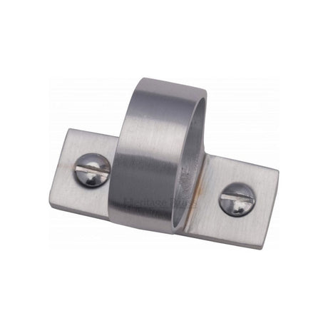 Heritage Brass Window Furniture Satin Chrome / Sash Ring Heritage Brass - Sash Ring Satin Chrome Finish