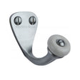 Heritage Brass Accessories Satin Chrome / Single Coat Hooks Heritage Brass - Single Robe Hook Satin Chrome Finish