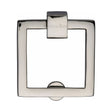 Heritage Brass Cabinet Hardware Polished Nickel / Cabinet Drop Pulls Heritage Brass - Square Drop Pull Polished Nickel Finish
