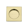 Heritage Brass Door Furniture Polished Brass / Flush Handle / Square Heritage Brass - Square Flush Pull 63 x 63mm Polished Brass Finish