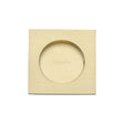 Heritage Brass Door Furniture Satin Brass / Flush Handle / Square Heritage Brass - Square Flush Pull 63 x 63mm Satin Brass Finish