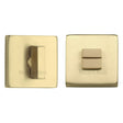 Heritage Brass Door Furniture Satin Brass / No Heritage Brass - Square Thumbturn & Emergency Release Satin Brass Finish