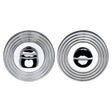 Heritage Brass Door Furniture Polished Chrome / No Heritage Brass - Thumbturn & Emergency Release Polished Chrome Finish
