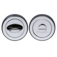 Heritage Brass Door Furniture Polished Chrome / No Heritage Brass - Thumbturn & Emergency Release Polished Chrome Finish
