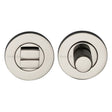 Heritage Brass Door Furniture Polished Nickel / No Heritage Brass - Thumbturn & Emergency Release Polished Nickel Finish