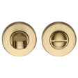Heritage Brass Door Furniture Satin Brass / No Heritage Brass - Thumbturn & Emergency Release Satin Brass Finish