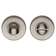 Heritage Brass Door Furniture Satin Nickel / No Heritage Brass - Thumbturn & Emergency Release Satin Nickel Finish