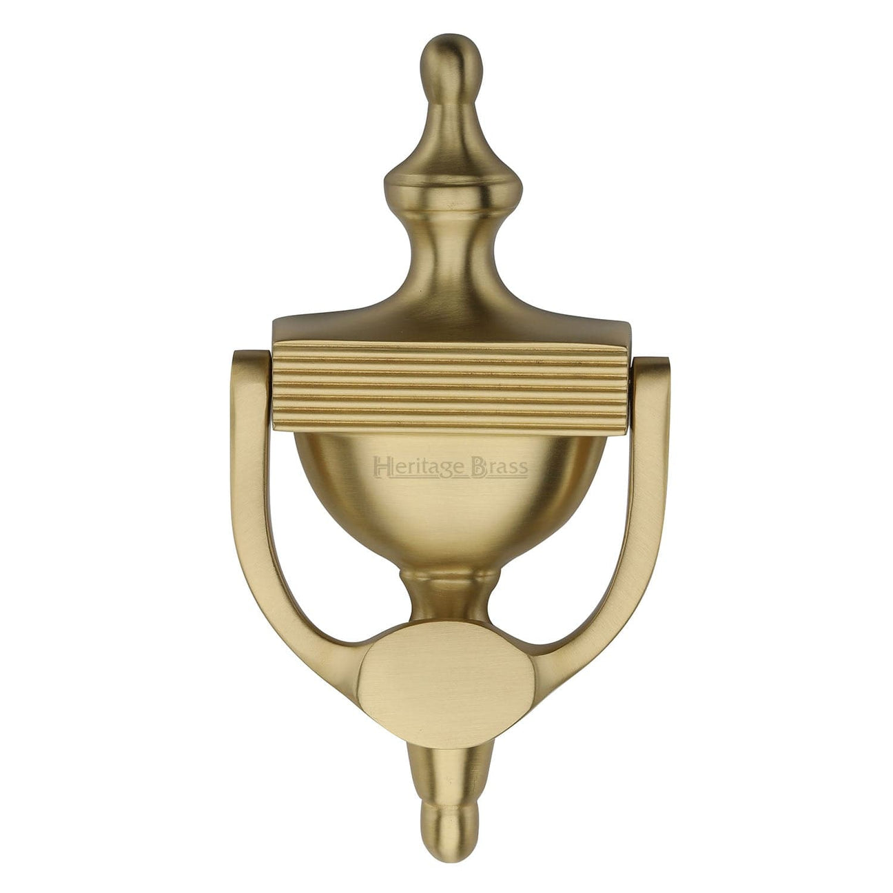 Heritage Brass Door Furniture Satin Brass / Urn Door Knocker Heritage Brass - Urn Knocker 7 1/4" Satin Brass finish