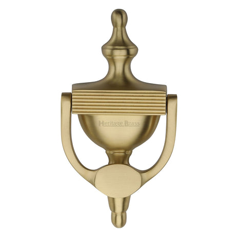 Heritage Brass Door Furniture Satin Brass / Urn Door Knocker Heritage Brass - Urn Knocker 7 1/4" Satin Brass finish