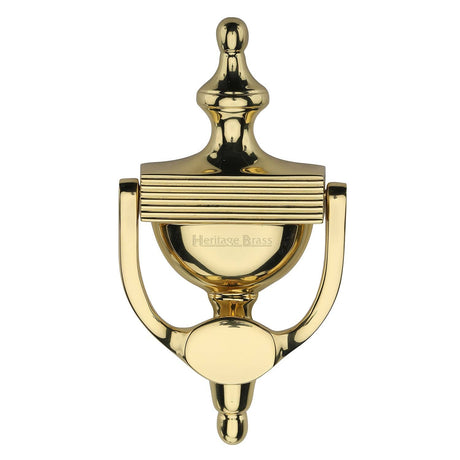 Heritage Brass Door Furniture Unlacquered Brass / Urn Door Knocker Heritage Brass - Urn Knocker 7 1/4" Unlacquered Brass finish