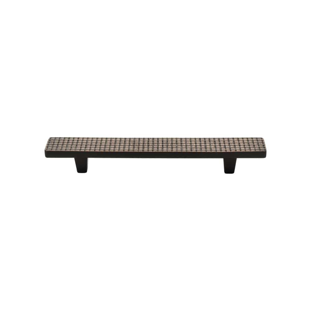 Heritage Brass Cabinet Hardware Aged Copper / Cabinet Pull Handles / 128mm c/c Heritage Brass - Weave Cabinet Pull Handle 128mm Aged Copper Finish