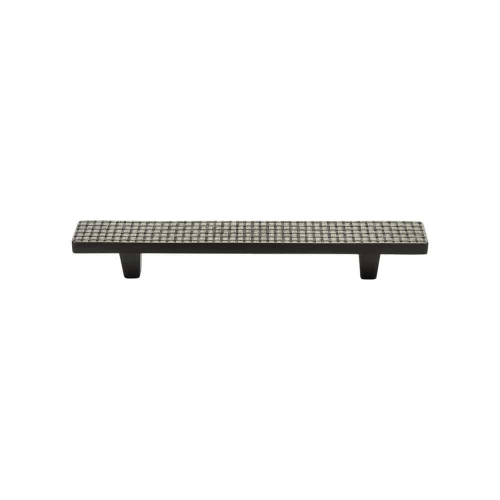 Heritage Brass Cabinet Hardware Aged Nickel / Cabinet Pull Handles / 128mm c/c Heritage Brass - Weave Cabinet Pull Handle 128mm Aged Nickel Finish