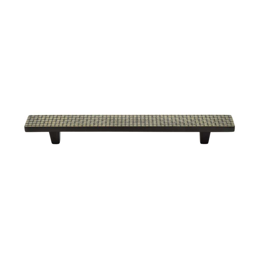 Heritage Brass Cabinet Hardware Aged Brass / Cabinet Pull Handles / 160mm c/c Heritage Brass - Weave Cabinet Pull Handle 160mm Aged Brass Finish