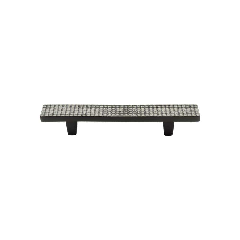 Heritage Brass Cabinet Hardware Aged Nickel / Cabinet Pull Handles / 96mm c/c Heritage Brass - Weave Cabinet Pull Handle 96mm Aged Nickel Finish