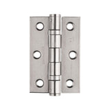 This is an image of a Eurospec - Grade 7 Ball Bearing Hinge - Satin Stainless Steel that is availble to order from Trade Door Handles in Kendal.