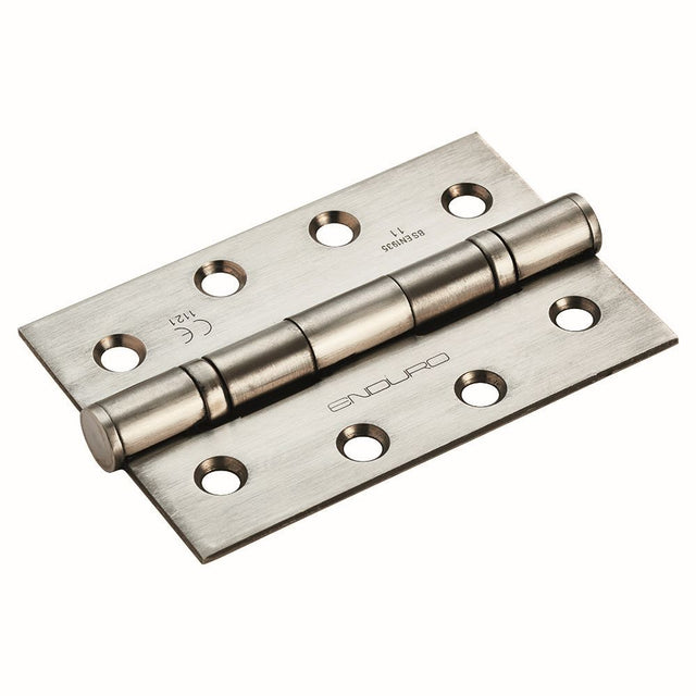 This is an image of a Eurospec - Grade 11 Ball Bearing Hinge - Satin Stainless Steel that is availble to order from Trade Door Handles in Kendal.