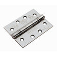 This is an image of a Eurospec - Enduro Grade 13 Ball Bearing Hinge - Bright Stainless Steel that is availble to order from Trade Door Handles in Kendal.