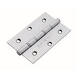 This is an image of a Eurospec - Washered Hinge - Bright Stainless Steel that is availble to order from Trade Door Handles in Kendal.