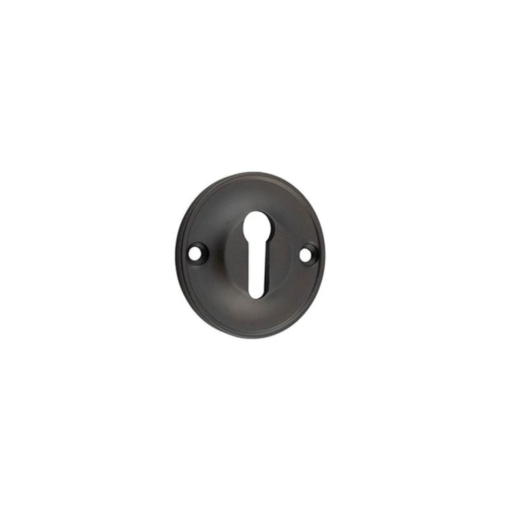 This is an image of a Burlington - 40mm DB Std keyway escutcheon   that is availble to order from Trade Door Handles in Kendal.
